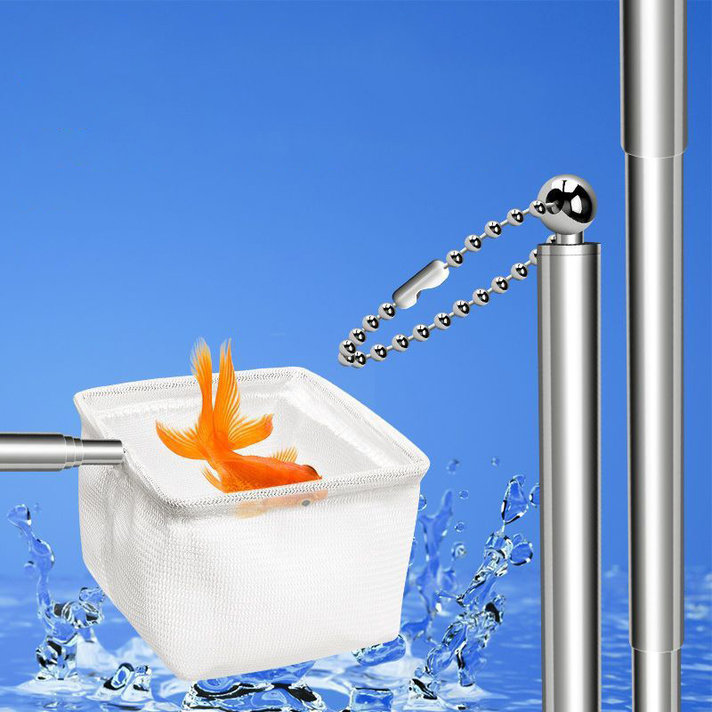 Aquarium Fish Maintenance - (BF06)Aquarium Fish Fishing Net Stainless Steel