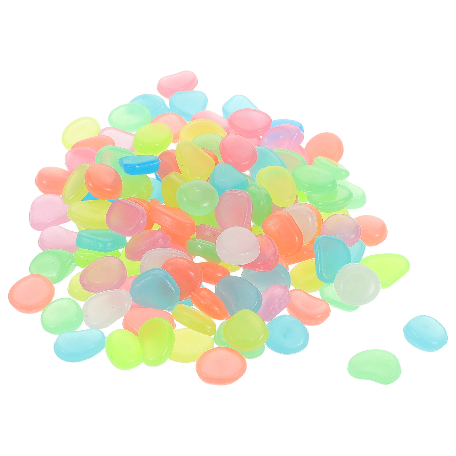 Aquarium Fish That Glow In The Dark - 500Pcs Glow in The Dark Pebbles