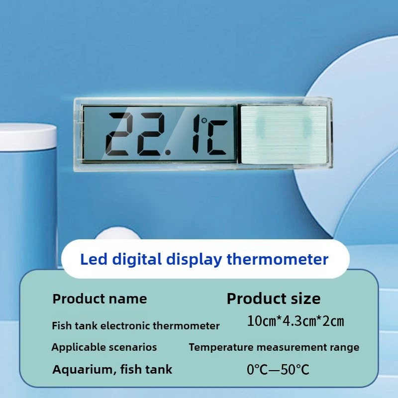 Aquarium Fish Uk - Aquarium Thermometer Electronic LCD Digital Fish