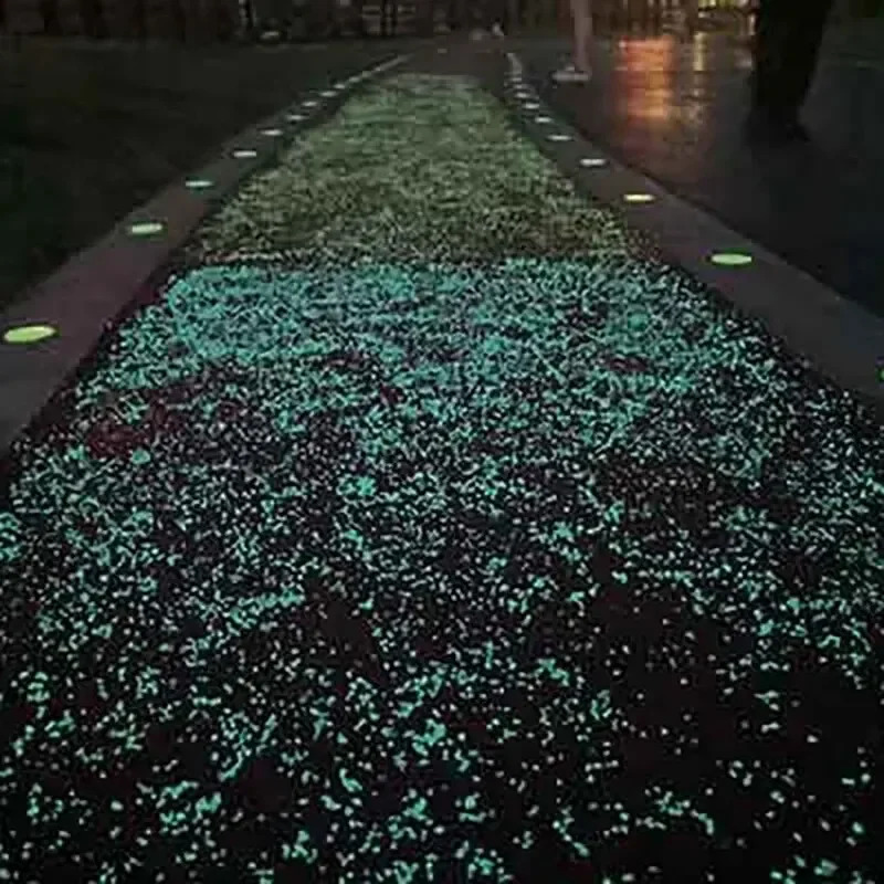 Aquarium Fish That Glow In The Dark - 1000pcs 3-5mm Luminous Sand Glow in