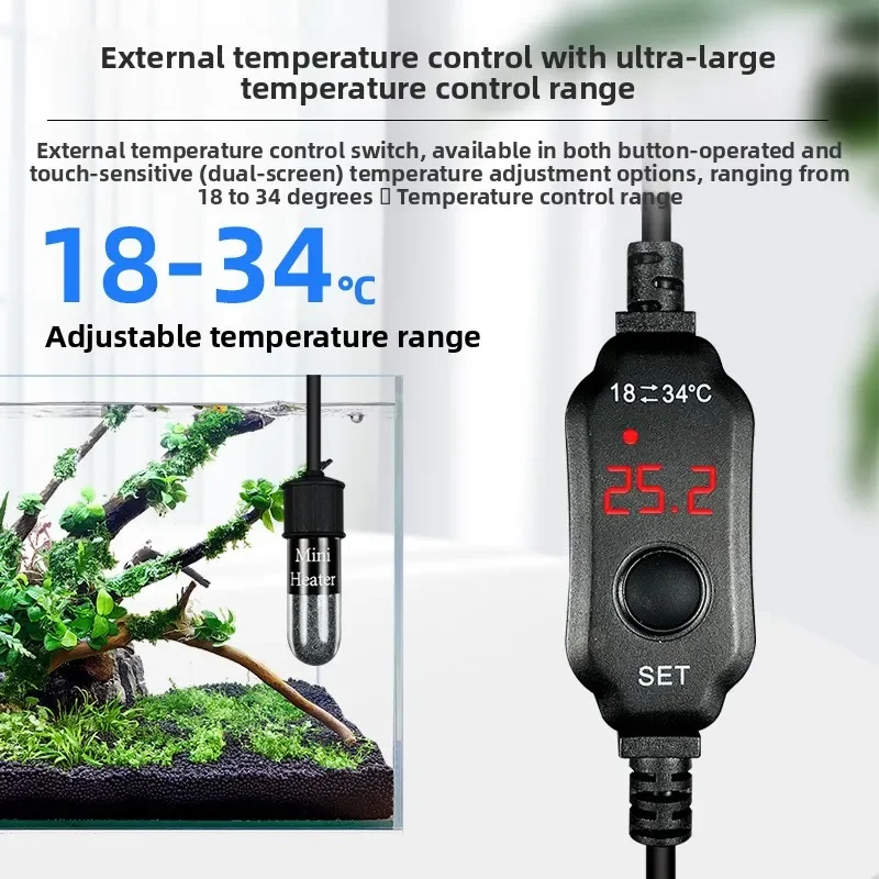 Aquarium Fish Uk - Universal Mini Aquarium Heating Rod Fish