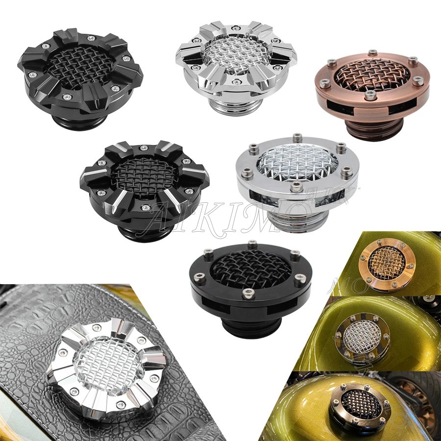 Tank Divider Mesh - Motorcycle Mesh Style Low-Profile Vented Fuel