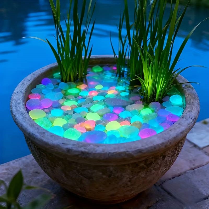 Aquarium Fish That Glow In The Dark - 200Pcs Glow in the Dark Garden