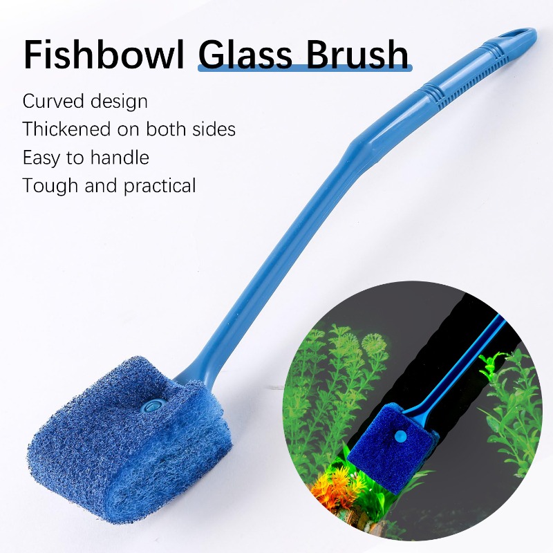 Aquarium Fish Maintenance - New Aquarium Algae Scraper Double Sided
