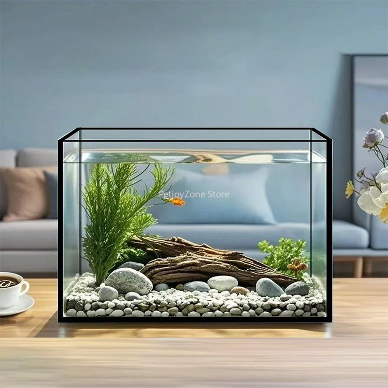 Aquarium Fish Keeping - Ultra Clear Large Rectangle Glass Aquarium