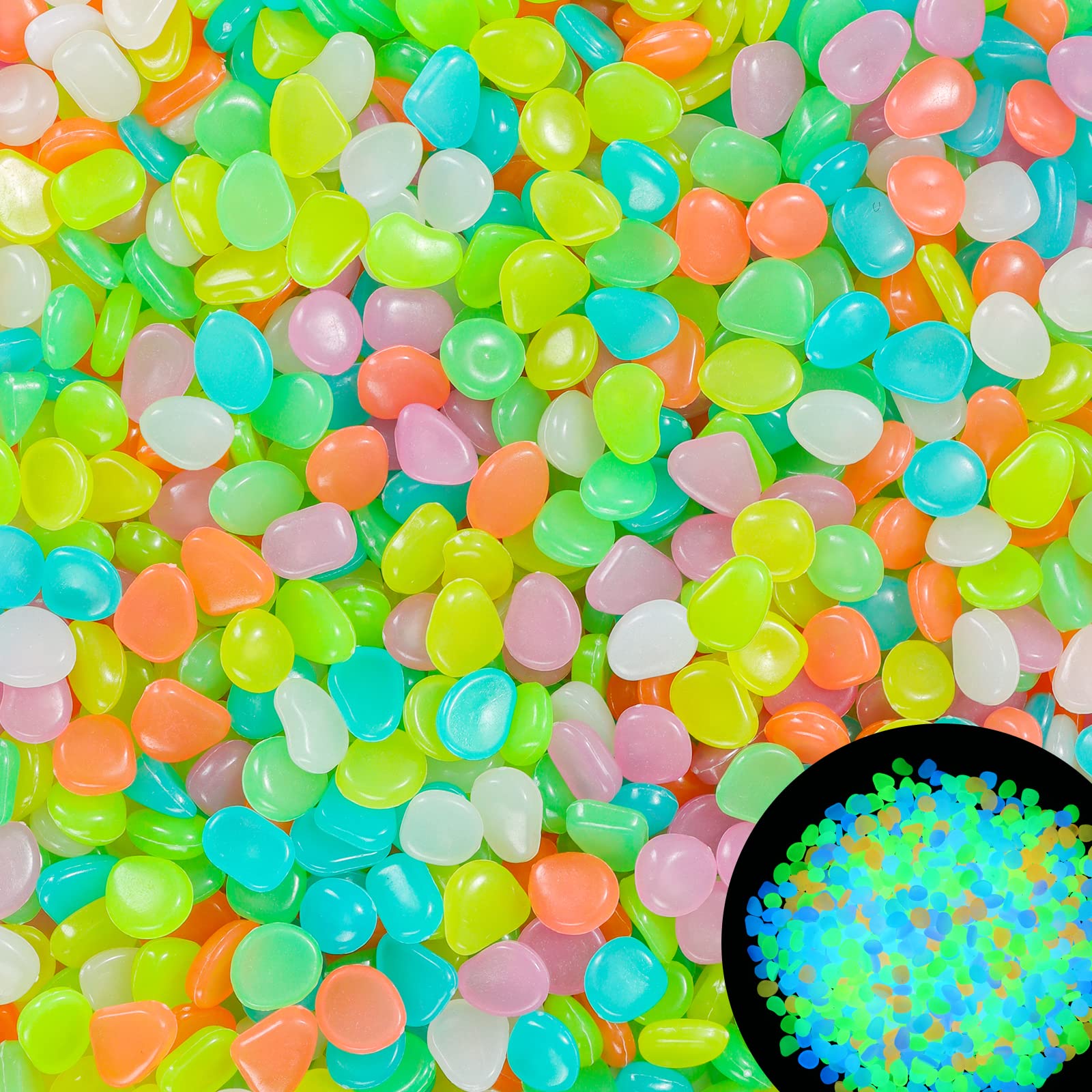 Aquarium Fish That Glow In The Dark - 100Pcs Glow in the Dark Garden