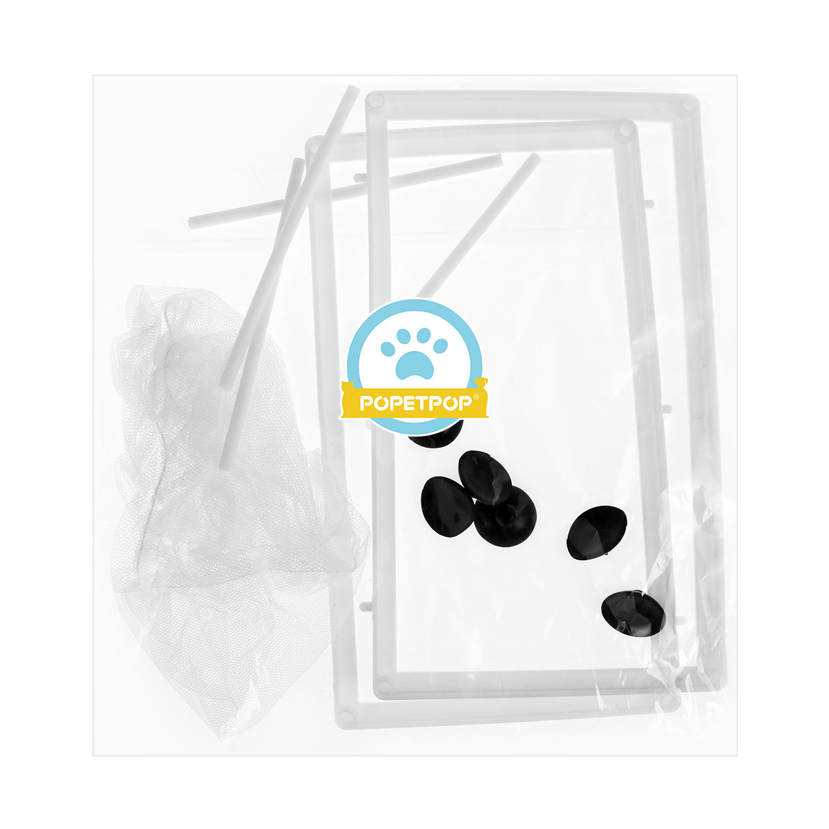Aquarium Fish Net Big Size - Fish Net Big Size Polyester Frame