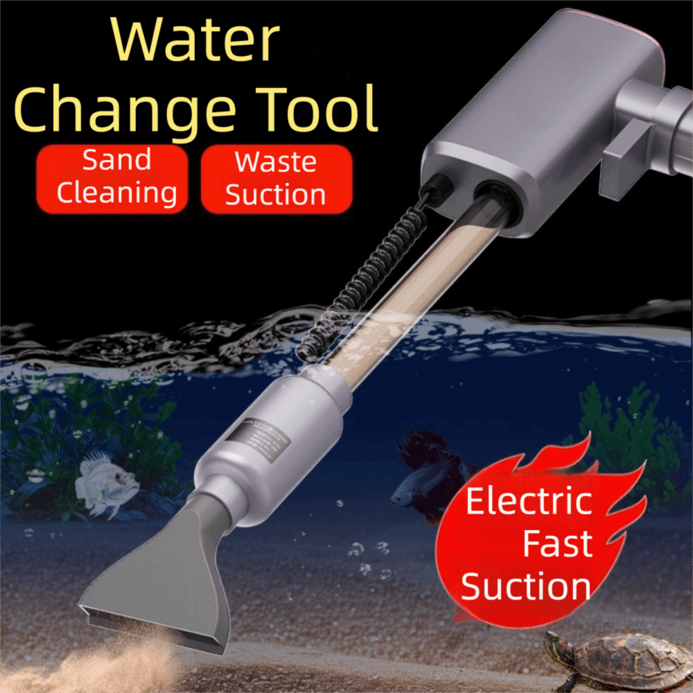 Aquarium Fish Maintenance - Automatic Automatic Aquarium Vacuum Electric Extremely