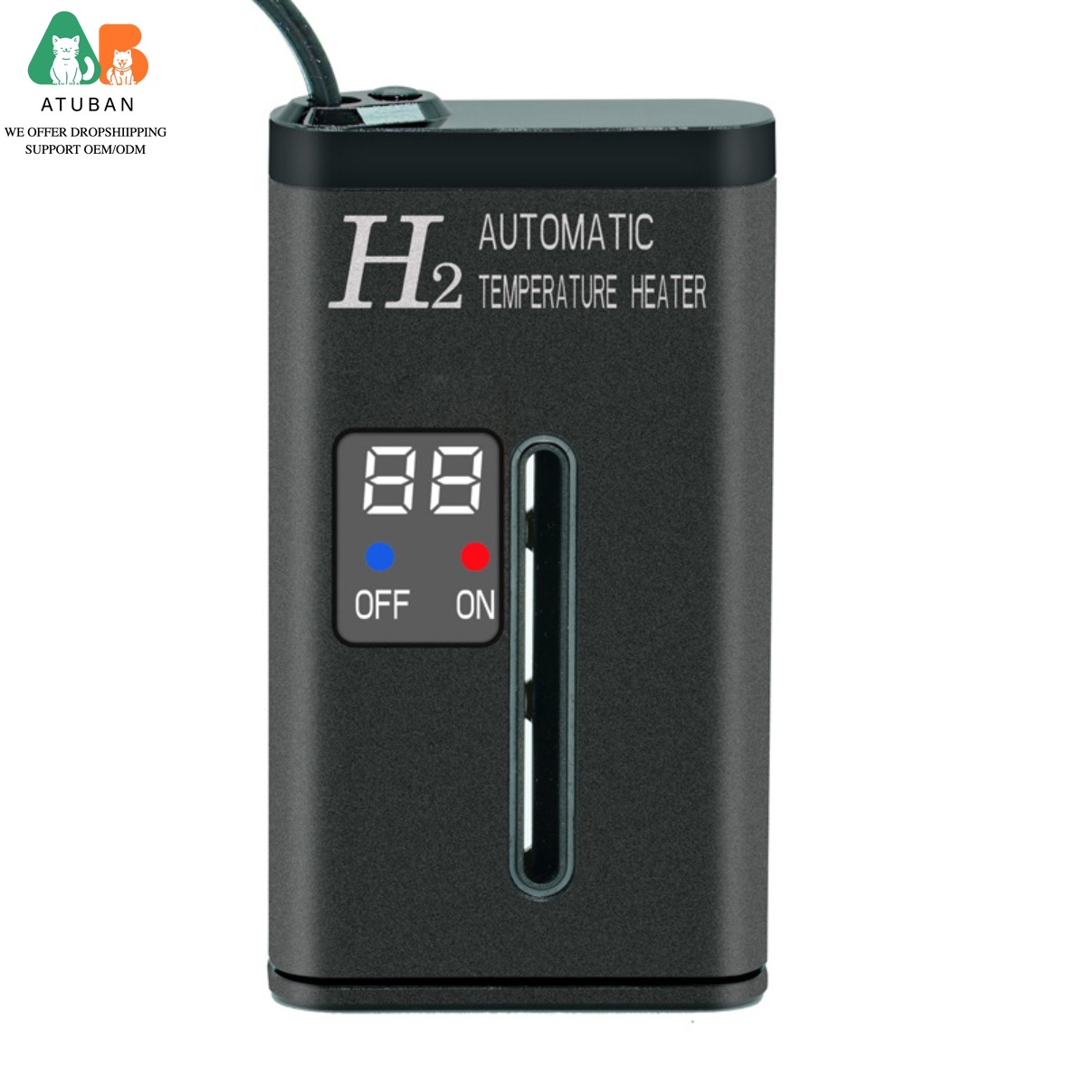 Aquarium Fish Uk - ATUBAN15-50W Submersible Digital Display Mini Aquarium