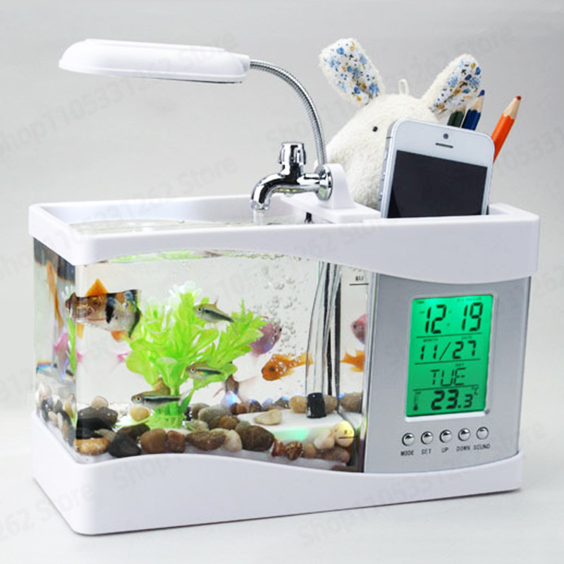Mini Small Fish Tank Creative  - Aquarium Fish Logo recension och pris