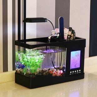 Mini Small Fish Tank Creative  - Aquarium Fish Logo recension och pris