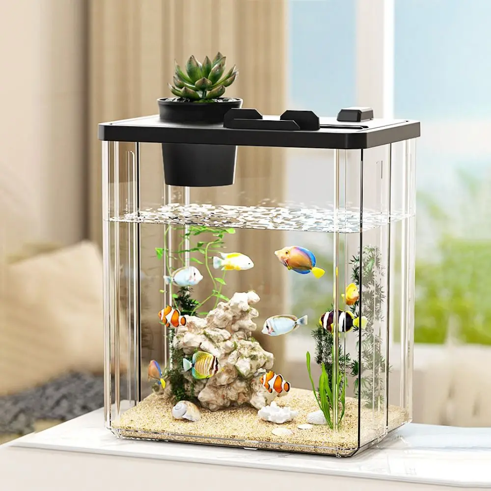 Aquarium Desktop Fish Tank Wat - Aquarium Fish In Bowl recension och pris