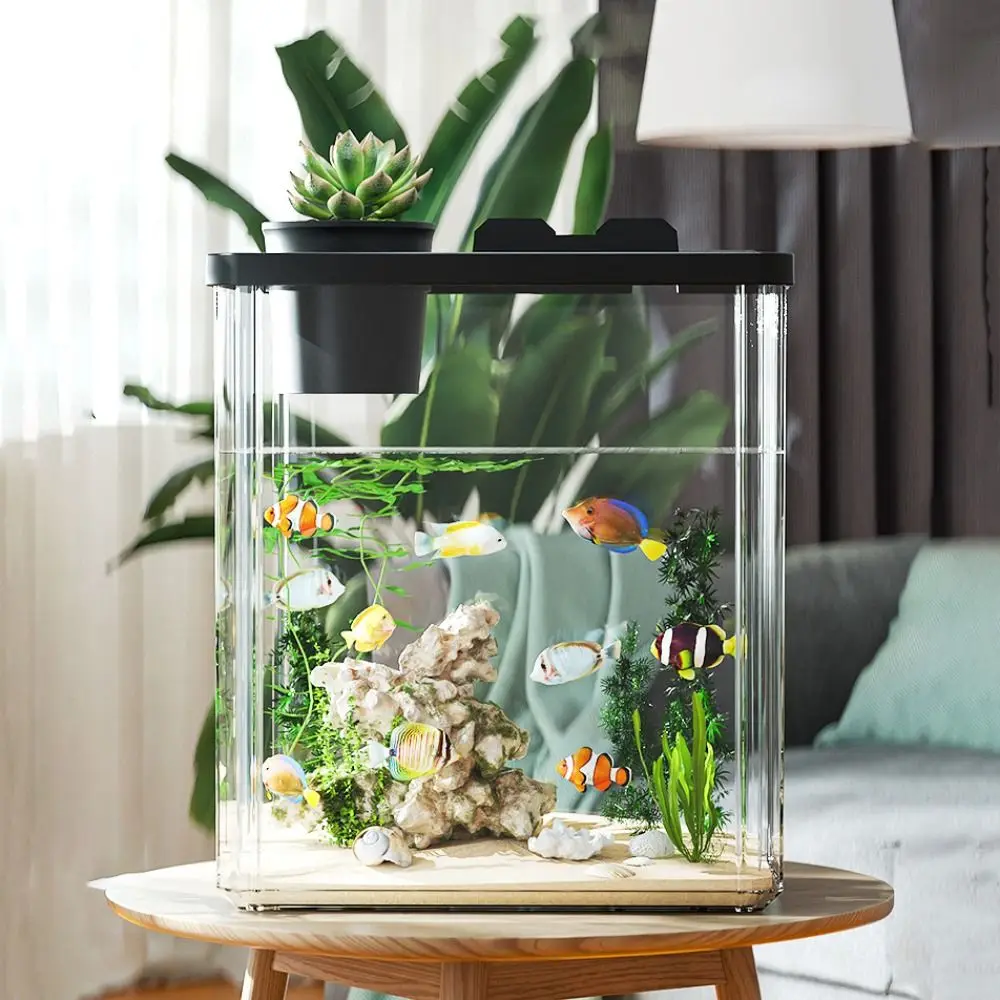 Aquarium Desktop Fish Tank Wat - Aquarium Fish In Bowl recension och pris