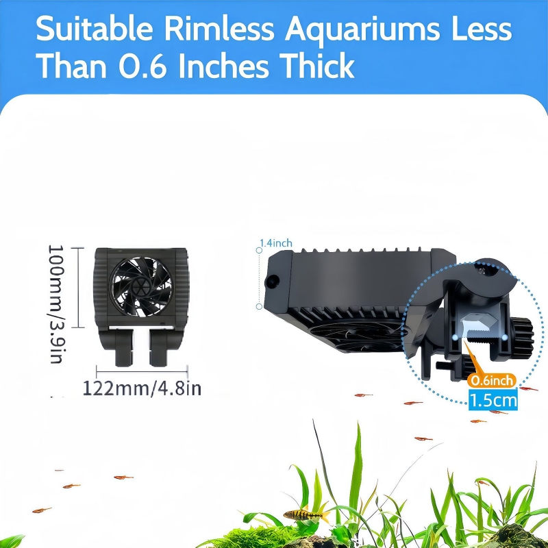 3-Head Aquarium Cooling Fan 5- - Aquarium Fish Uk recension och pris