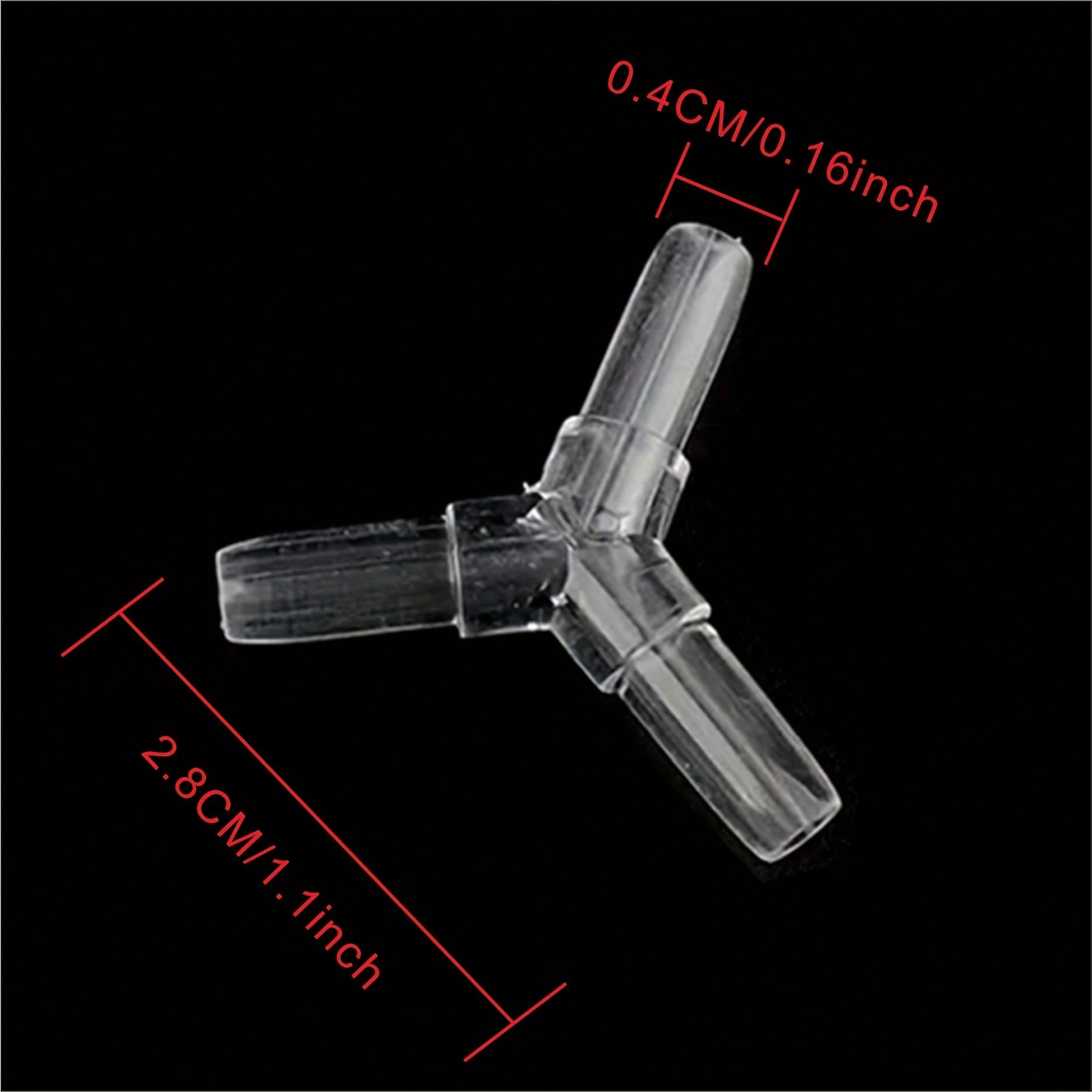 10 Pcs 4mm  Clear Plastic Aqua - Fish Toy In Aquarium recension och pris