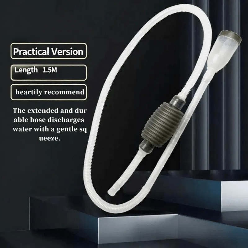 Aquarium Siphon Vacuum Cleaner - Aquarium Fish Maintenance recension och pris