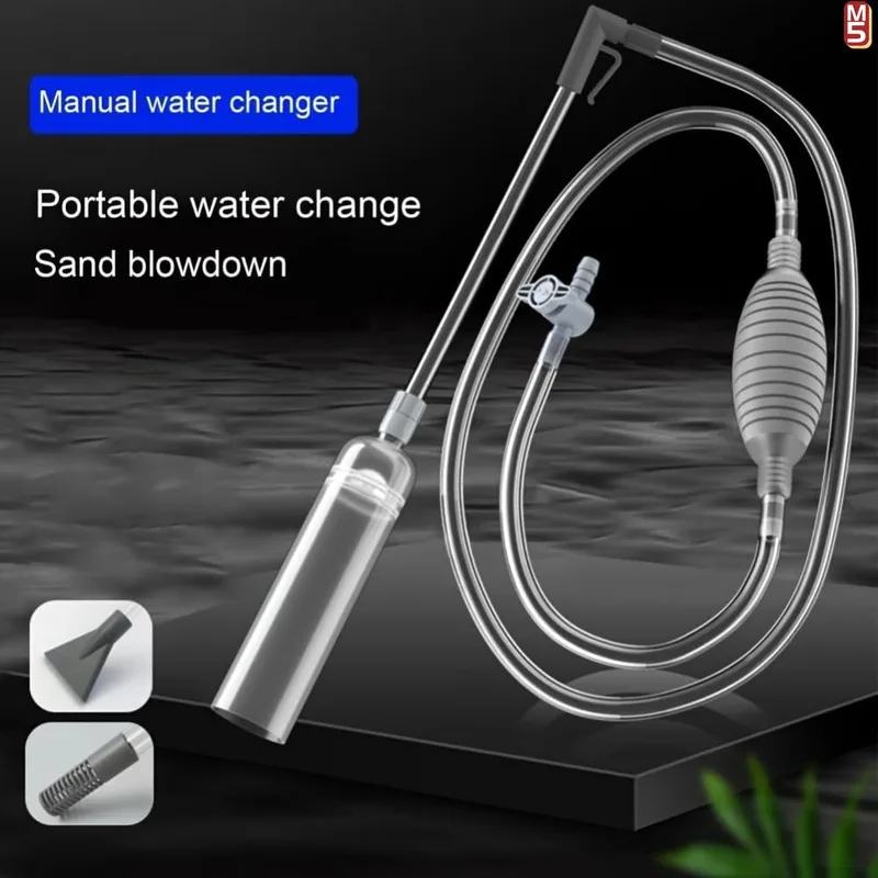 Aquarium Siphon Vacuum Cleaner - Aquarium Fish Maintenance recension och pris