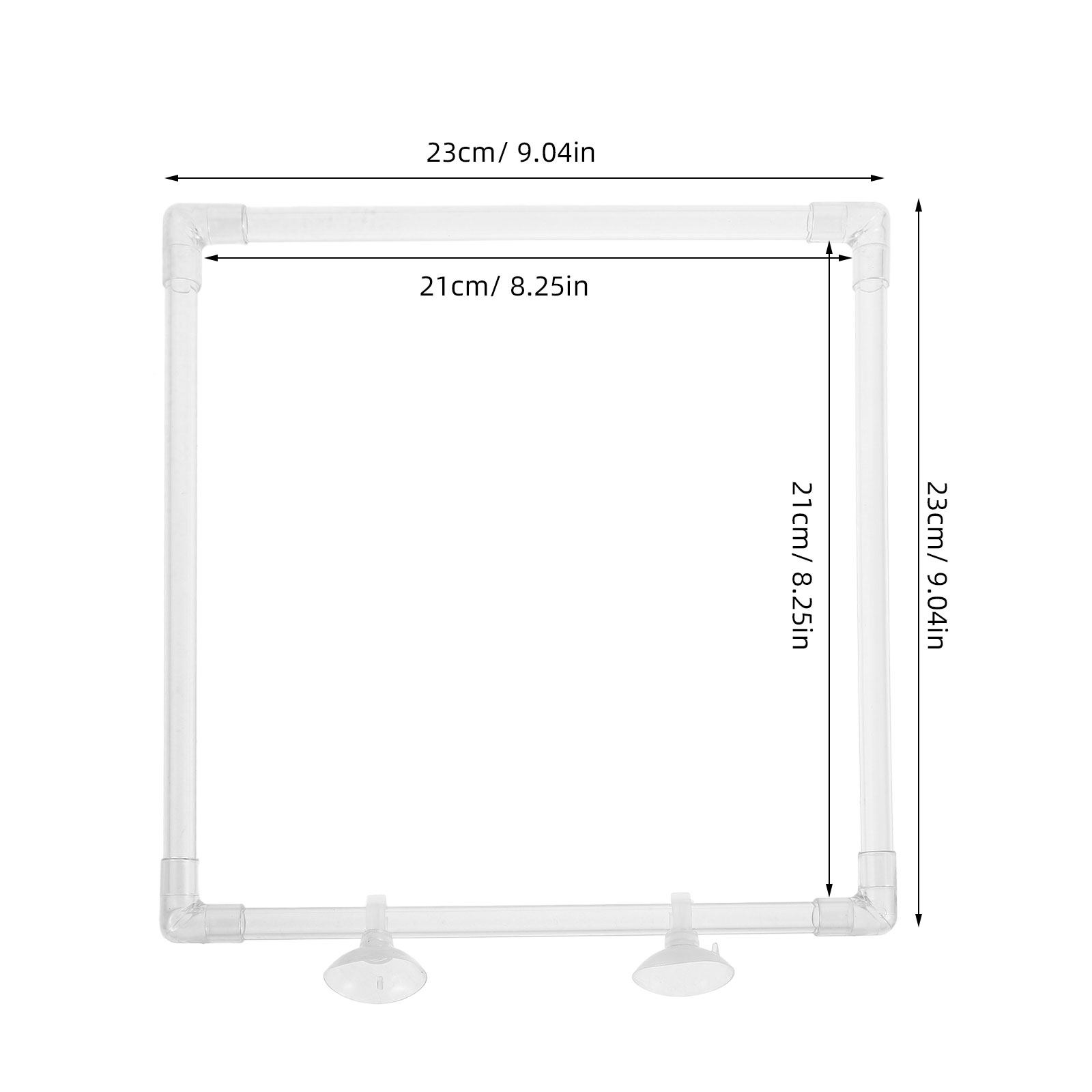 Acrylic Fish Feeding Ring Tran - Aquarium Fish Keeping recension och pris