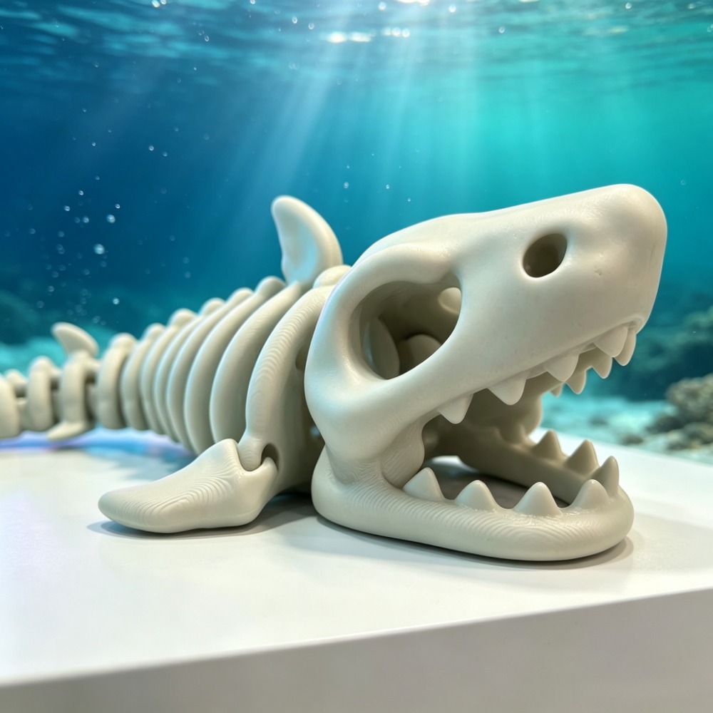 Shark Skeleton Aquarium Decor  - Aquarium Fish Guppy recension och pris