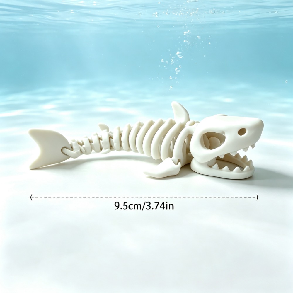 Shark Skeleton Aquarium Decor  - Aquarium Fish Guppy recension och pris