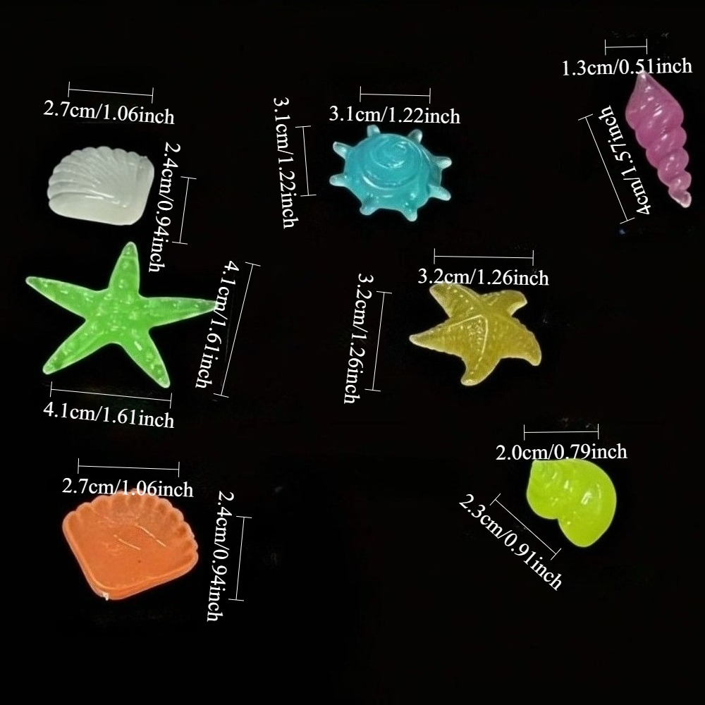 Glowing Luminous Ocean Stones  - Aquarium Fish Guppy recension och pris