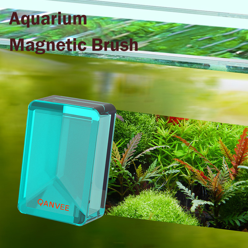 Qanvee Aquarium Magnetic Brush - Aquarium Fish Tank Cleaner recension och pris
