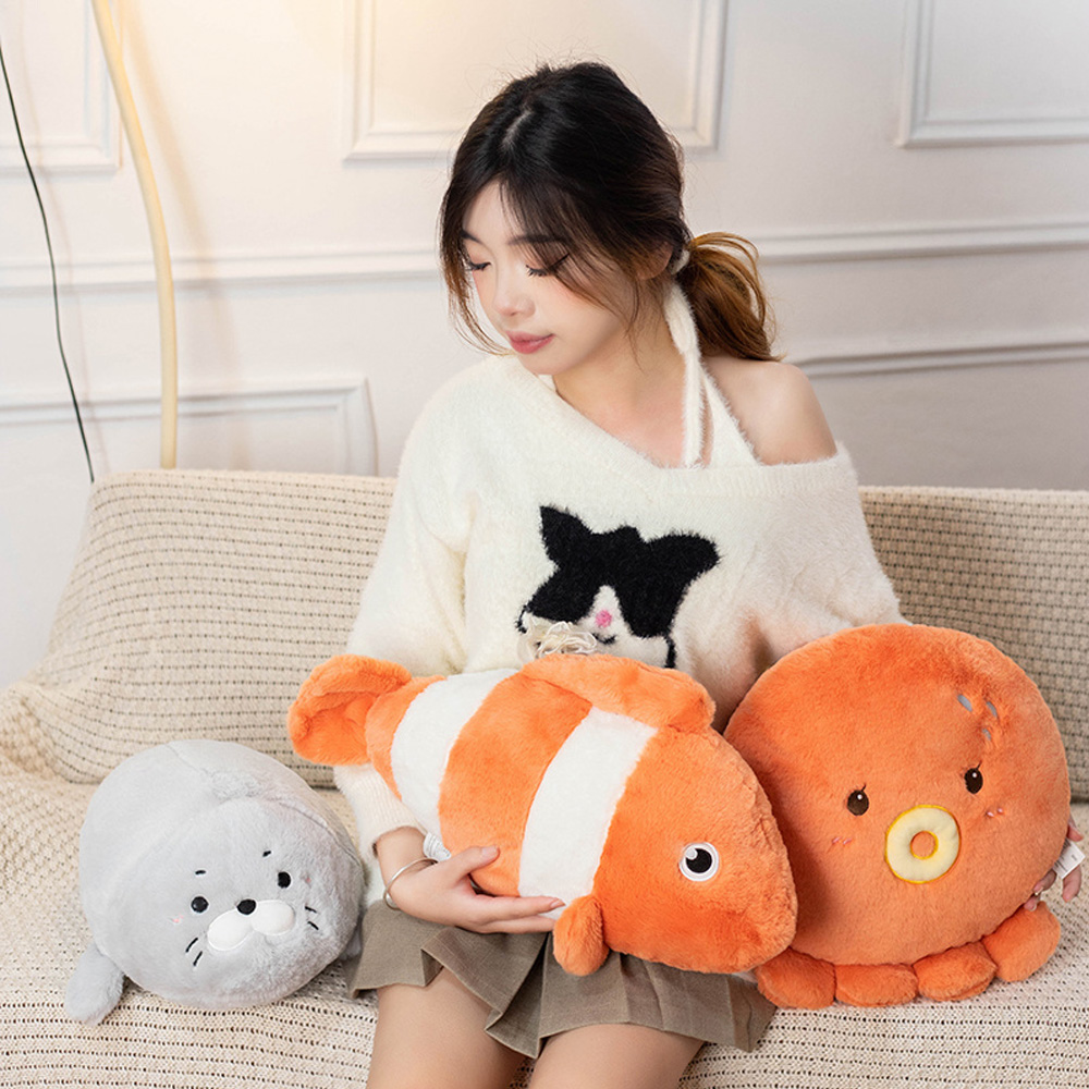 Cute Clown Fish Octopus Seal A - Aquarium Fish Keeping recension och pris