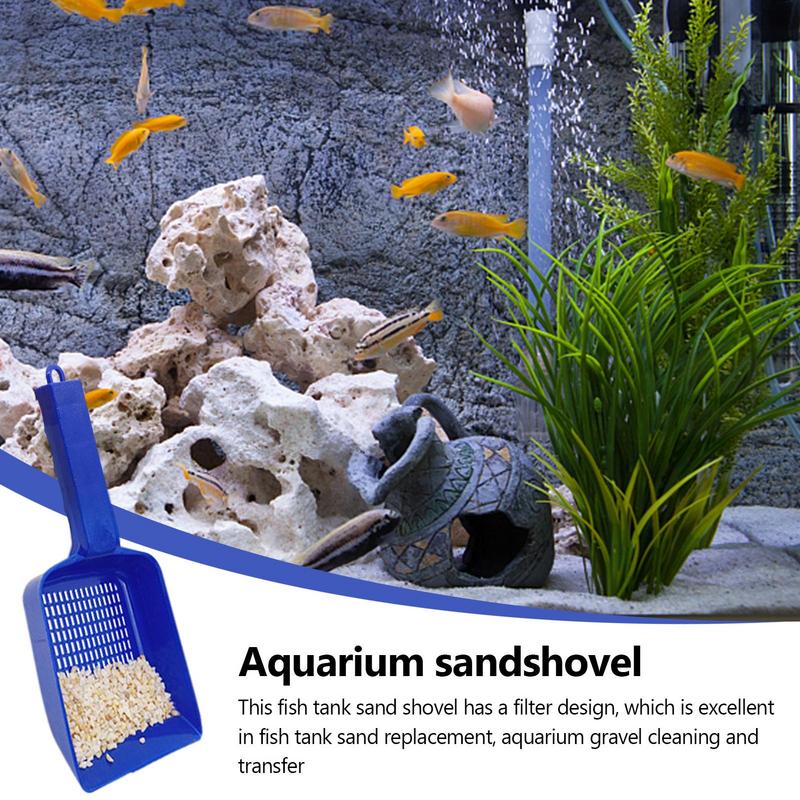 Aquarium Gravel Strainer Shove - Aquarium Fish Tank Cleaner recension och pris