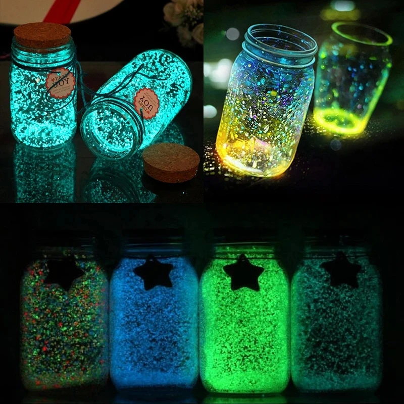 1000pcs 3-5mm Luminous Sand Gl - Aquarium Fish That Glow In The Dark recension och pris