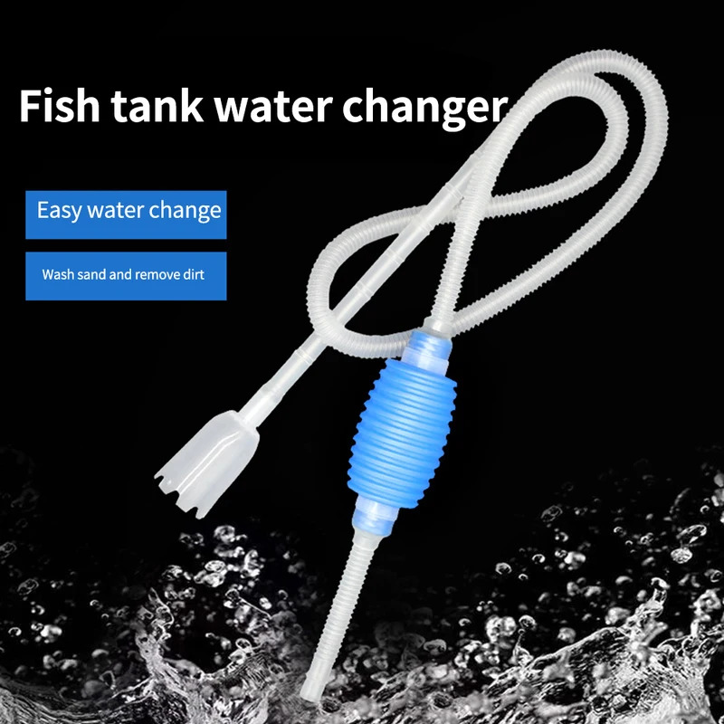 Aquarium Siphon Vacuum Cleaner - Aquarium Fish Maintenance recension och pris