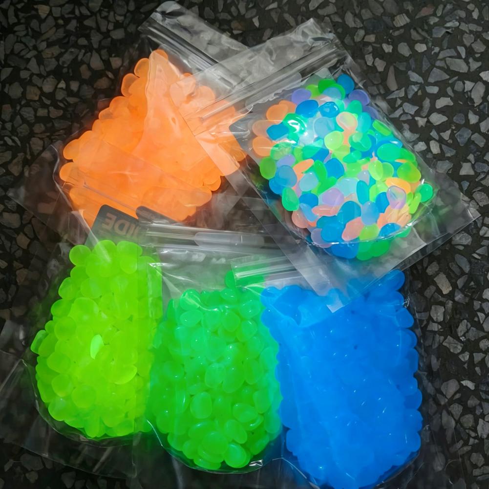 200/1000pcs Luminous Stones Gl - Aquarium Fish That Glow In The Dark recension och pris