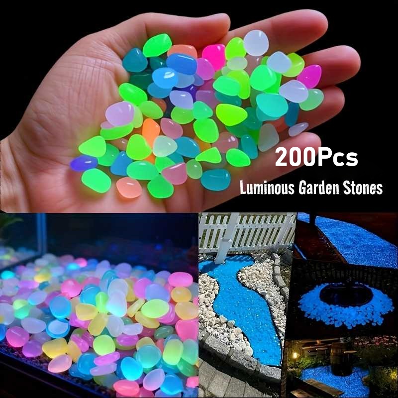 200Pcs Glow in the Dark Garden - Aquarium Fish That Glow In The Dark recension och pris