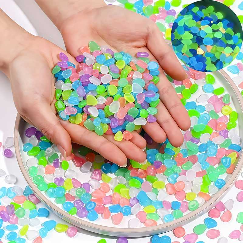 200Pcs Glow in the Dark Garden - Aquarium Fish That Glow In The Dark recension och pris