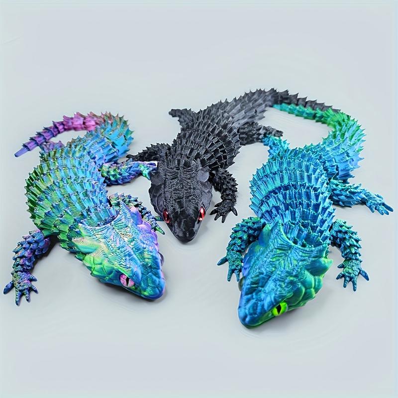 3D Printed Conjoined Lizard St - Aquarium Fish Farm recension och pris