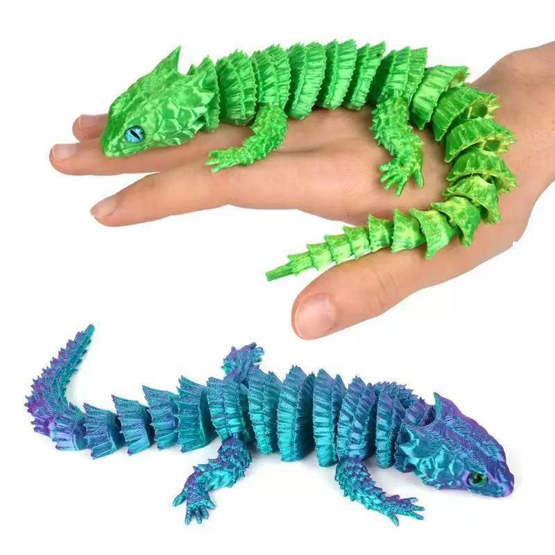 3D Printed Conjoined Lizard St - Aquarium Fish Farm recension och pris
