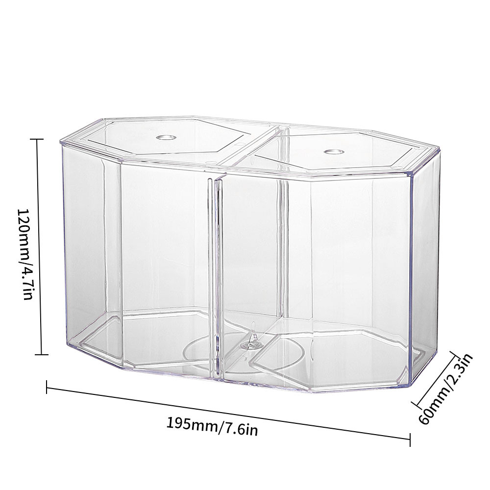 Acrylic Two Splits Guppy Fish  - Aquarium Fish In Bowl recension och pris