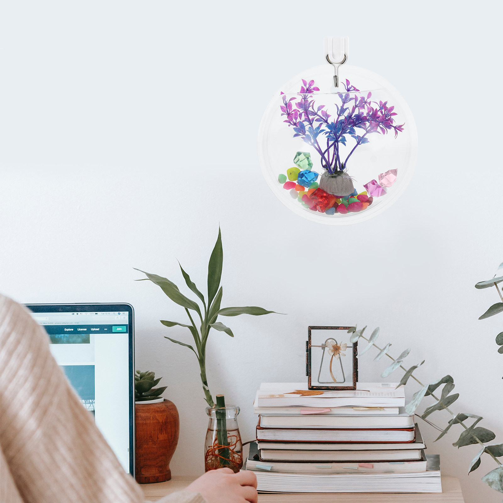 Creative Wall Mounted Acrylic  - Aquarium Fish In Bowl recension och pris
