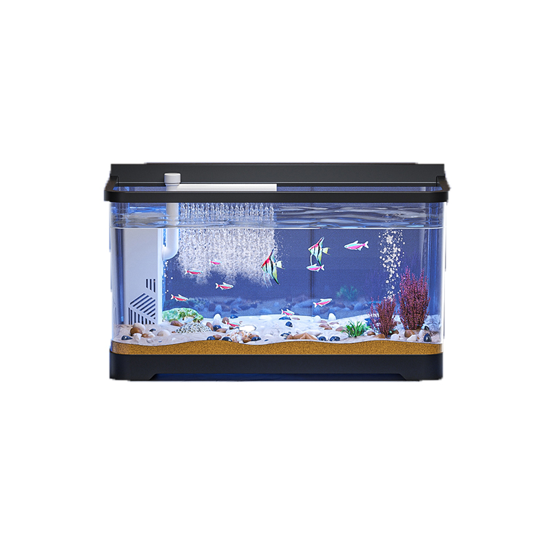 ABS Mini Fish Tank Betta Aquar - Aquarium Fish In Bowl recension och pris