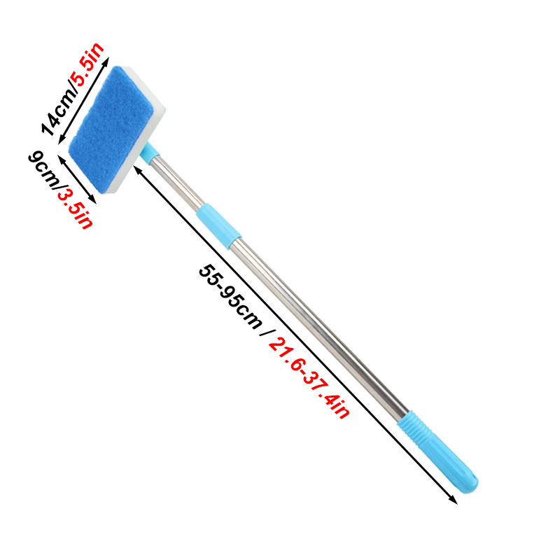 55-95cm Telescopic Handle 180° - Aquarium Fish Maintenance recension och pris