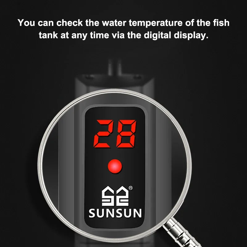 Aquarium Heating Rod LCD Displ - Aquarium Fish Uk recension och pris