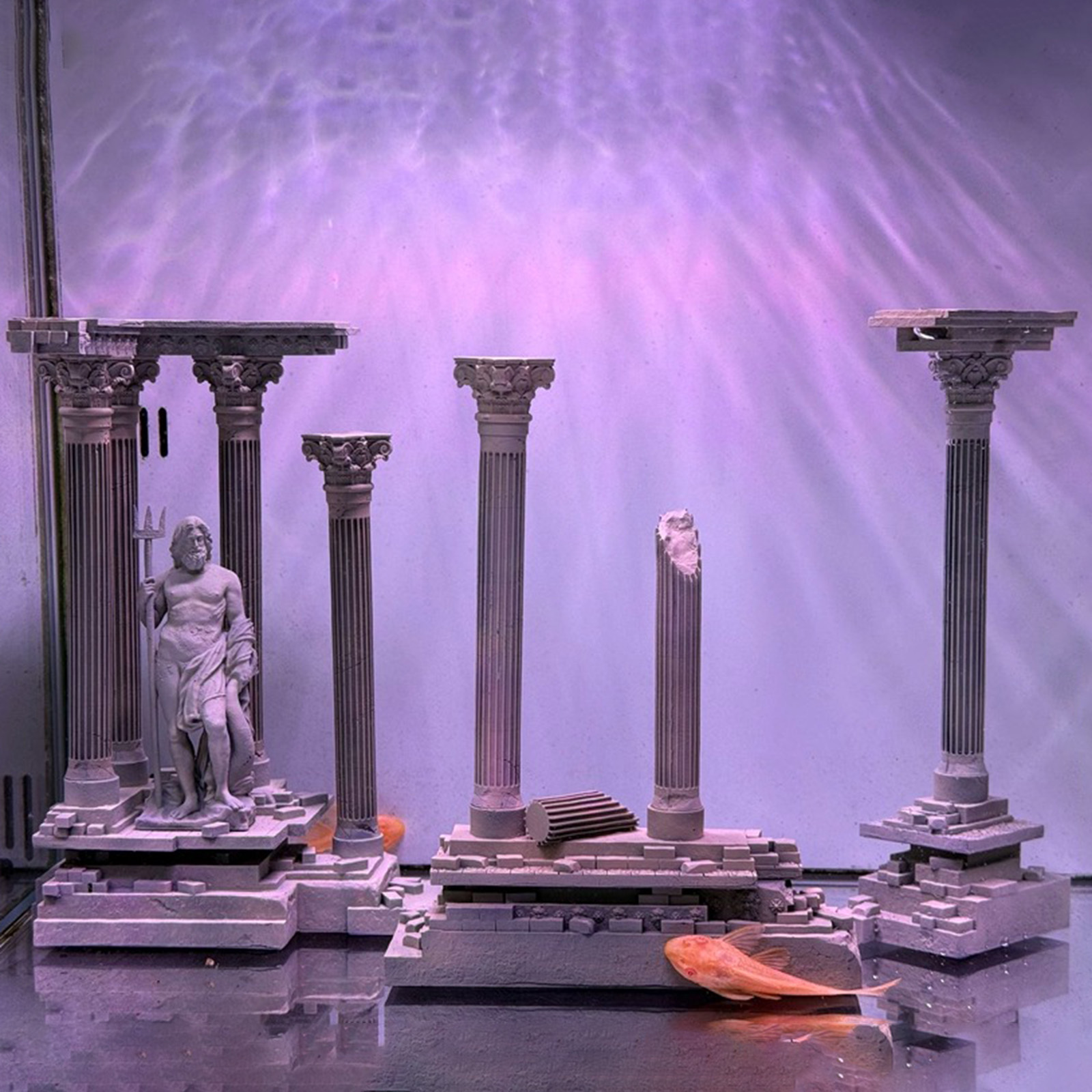 Roman Column Decoration Resin  - Aquarium Fish Tank Price recension och pris