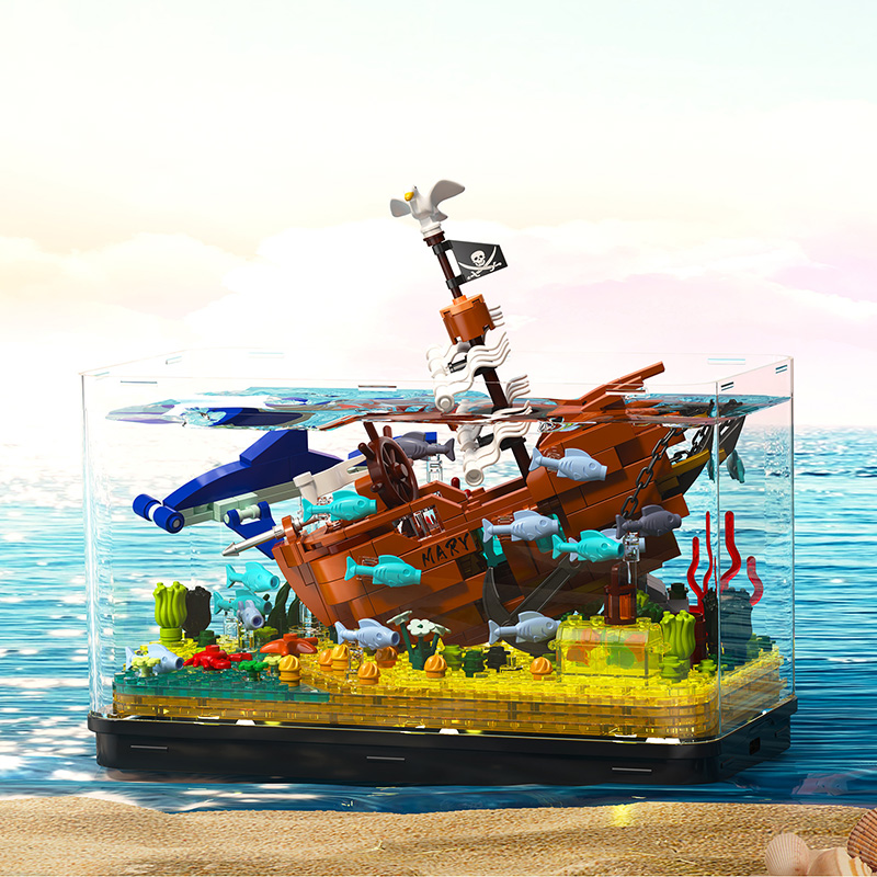 MOC Titanic Cruise Line Pirate - Aquarium Fish Keeping recension och pris