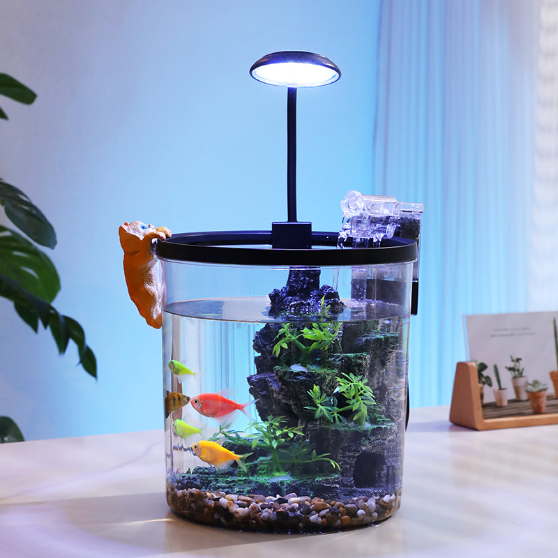Compact Round Goldfish Bowl -  - Aquarium Fish Maintenance recension och pris