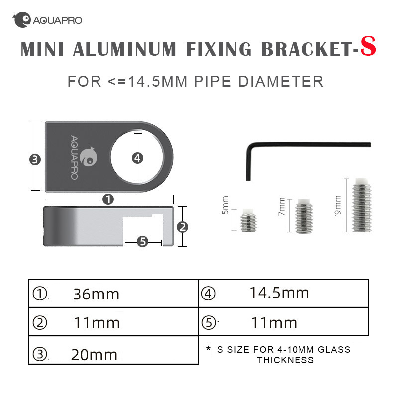 Aquarium Mini Aluminum Alloy H - Aquarium Fish Youtube recension och pris