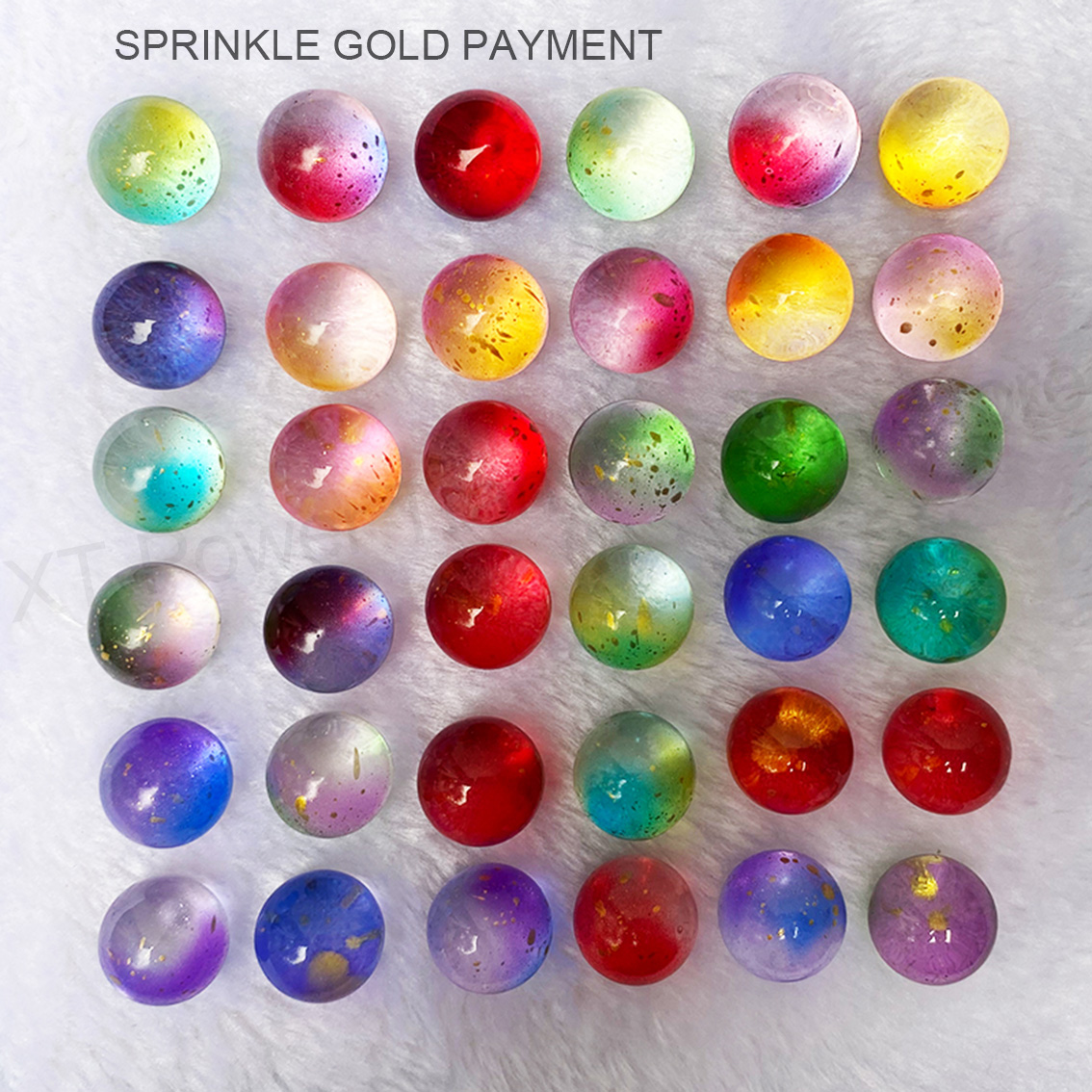 5-90PCS 16mm Colorful Glass Ma - Fish Toy In Aquarium recension och pris