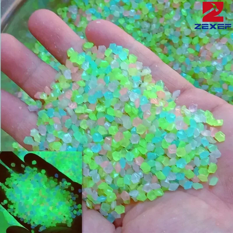 1000pcs 3-5mm Luminous Sand Gl - Aquarium Fish That Glow In The Dark recension och pris