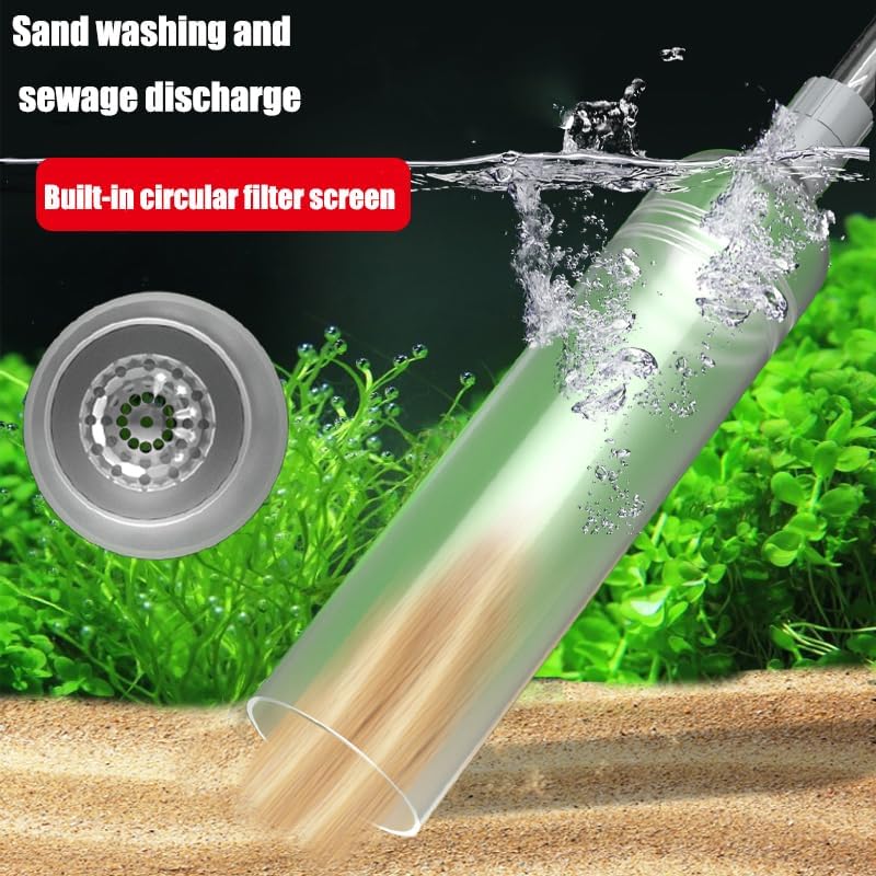 Aquarium Siphon Vacuum Cleaner - Aquarium Fish Maintenance recension och pris