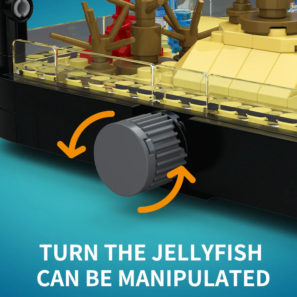 Fish Tank Building Block Set w - Fish Toy In Aquarium recension och pris