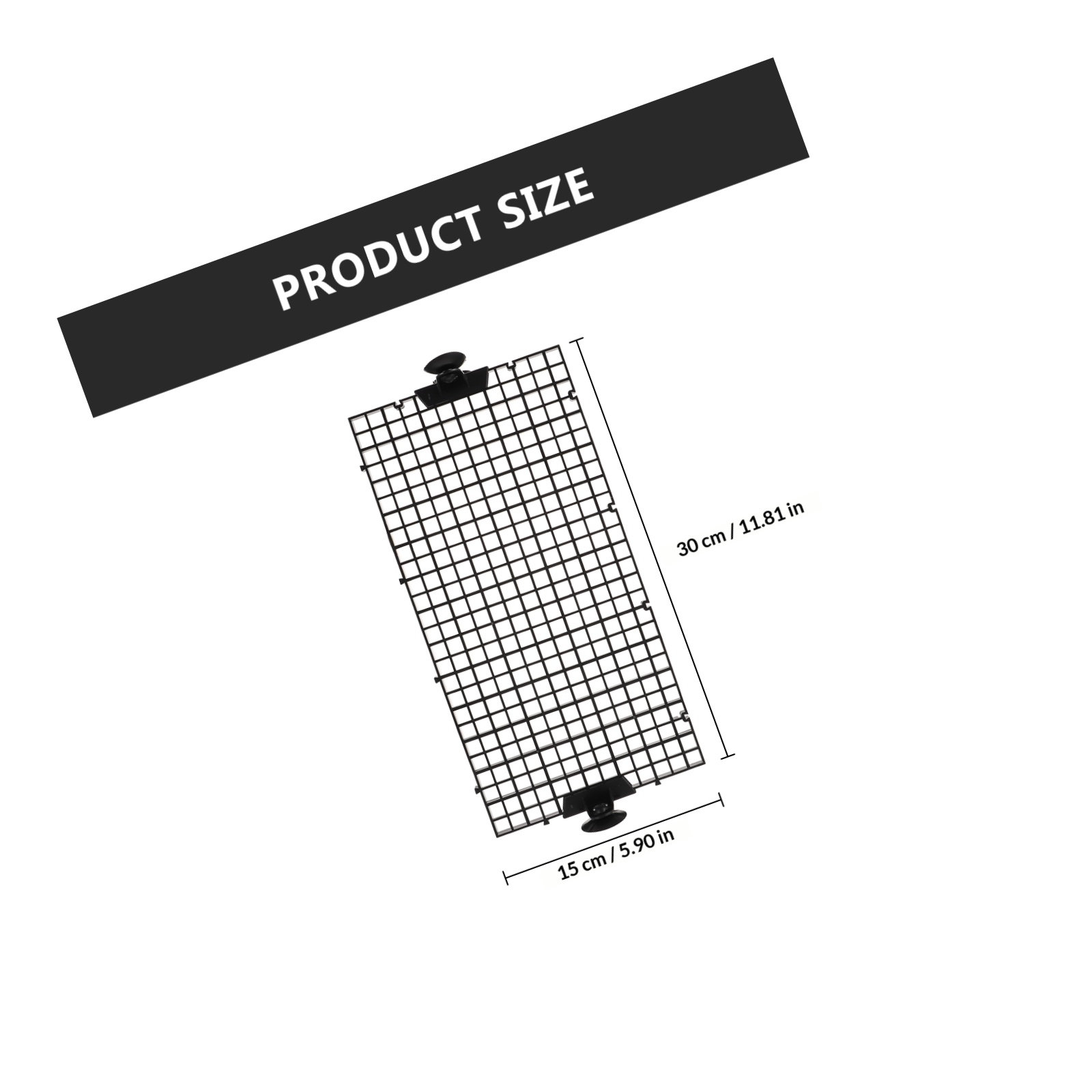 1Set Premium PVC Fish Tank Div - Tank Divider Mesh recension och pris