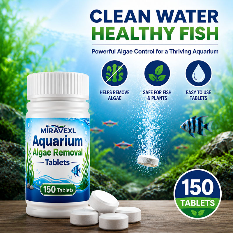 MIRAVEXL 150 Aquarium Algae Re - Aquarium Fish Maintenance recension och pris